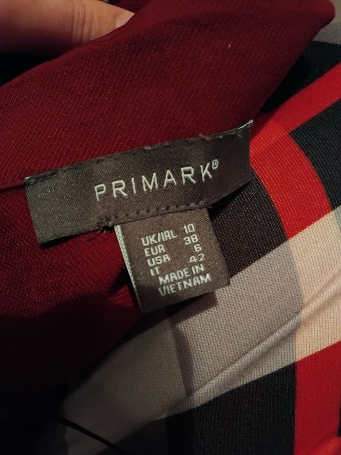 Robe chemise bordeaux Primark - photo numéro 2