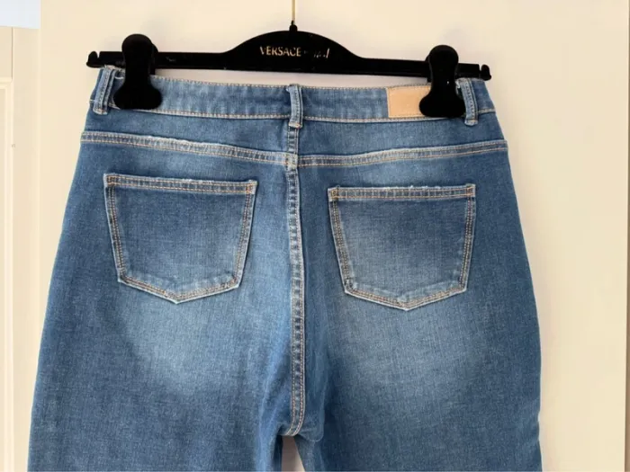 Beau jean neuf Émile Promod Slim Taille haute 🌸 40 - photo numéro 5