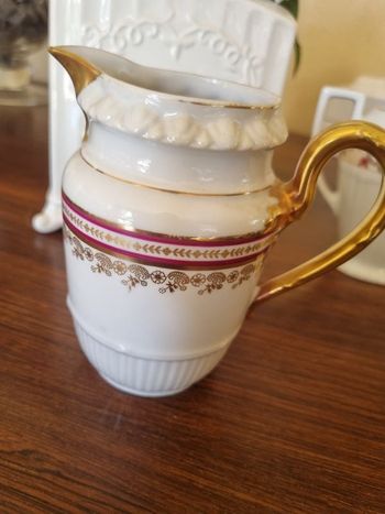 Pot à lait ancien porcelaine de Limoges