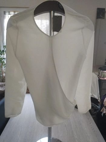 Blouse mango blanche taille s