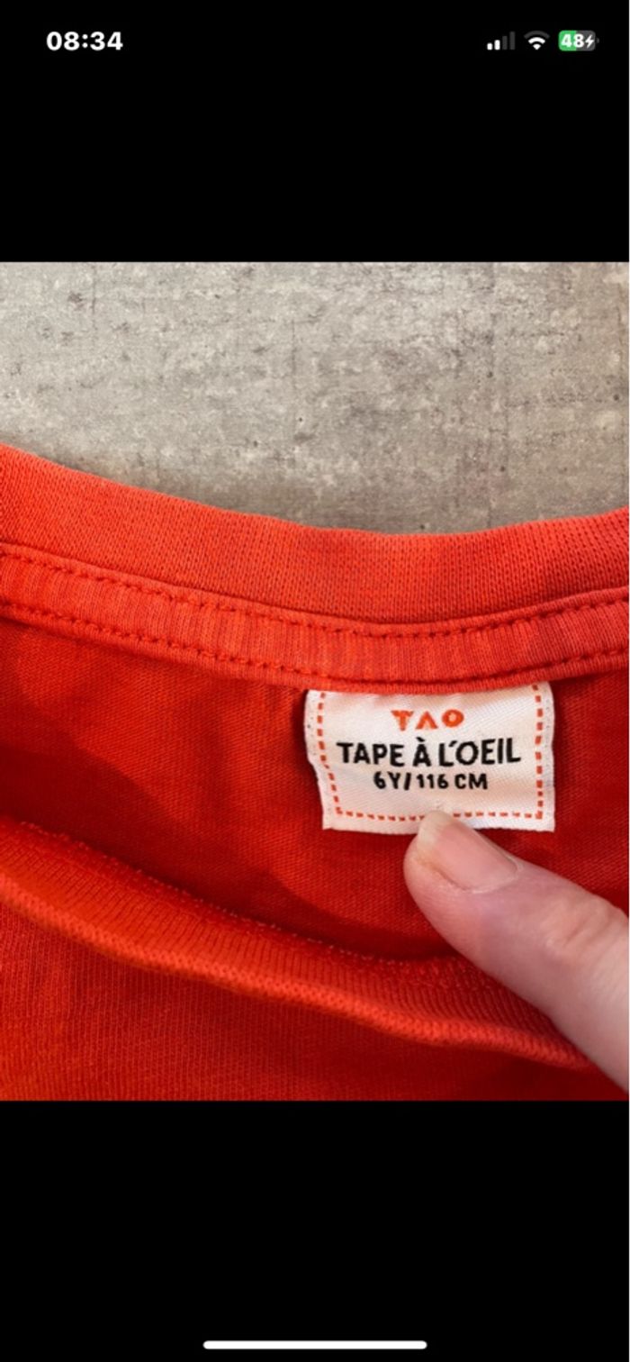 T-shirt 6 ans - photo numéro 3