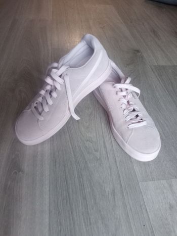 baskets Puma rose pâle