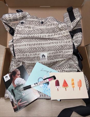 Porte bébé. Préformé Limas stokke flex Boho neuf