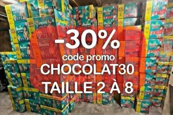 Couches 🟢 Pampers neufs – Tailles 1 à 8 disponibles – Dès 20 €