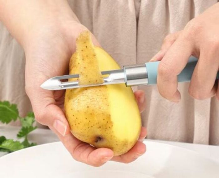 lot de 2 économes/éplucheurs fruit et légumes - photo numéro 3