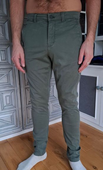 pantalon ZARA kaki
