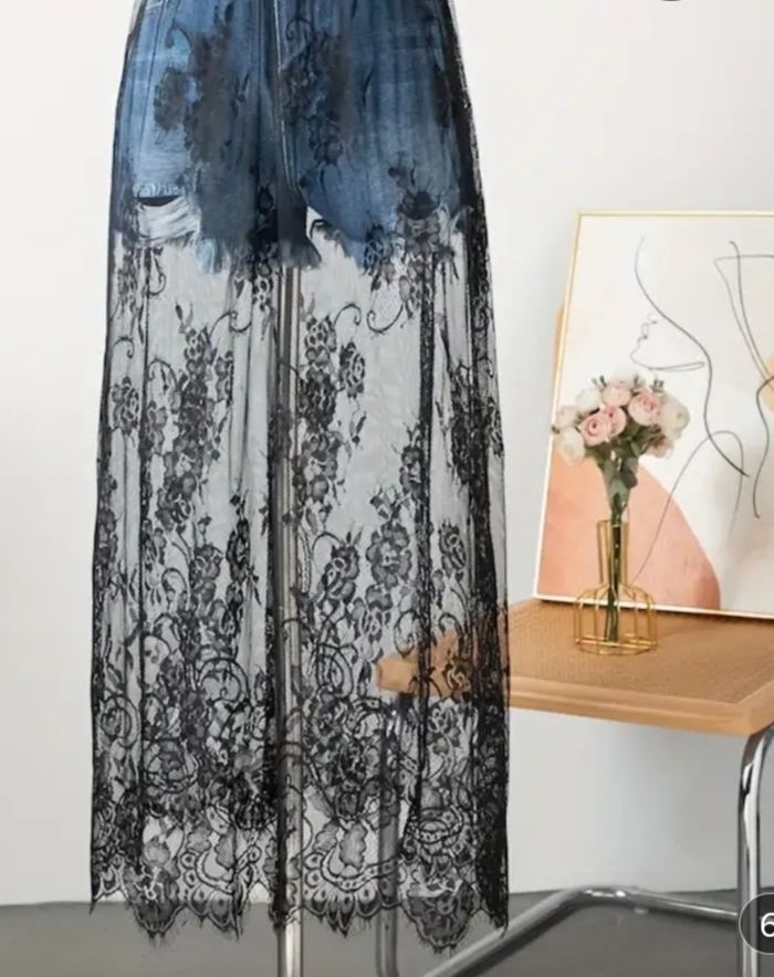 Jupe en tulle Gothique, noir - Taille  : 36 38 et 40