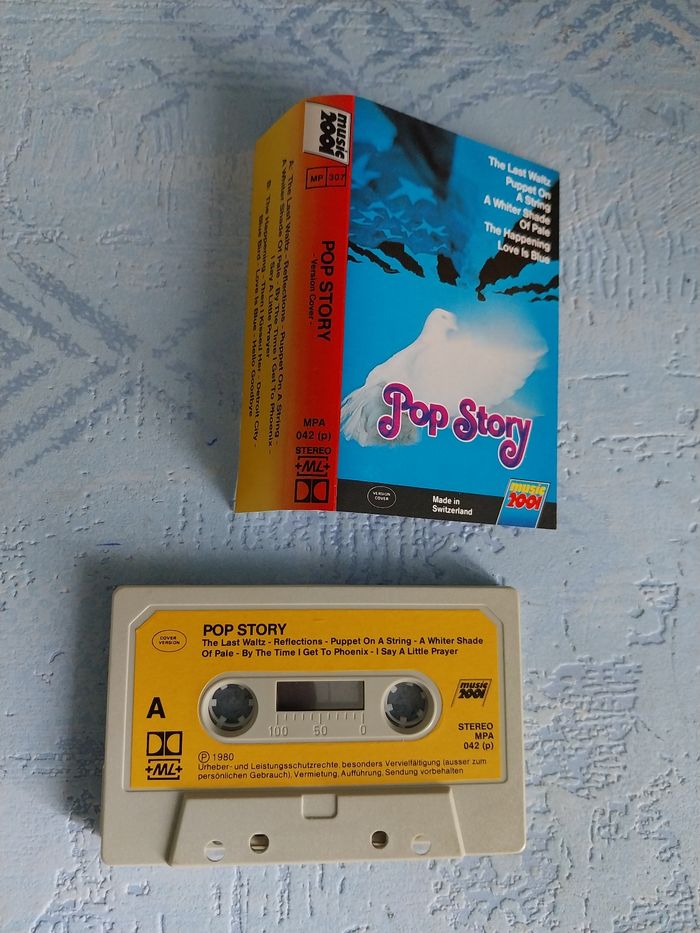 Cassette audio Pop Story Music 2001 - photo numéro 4