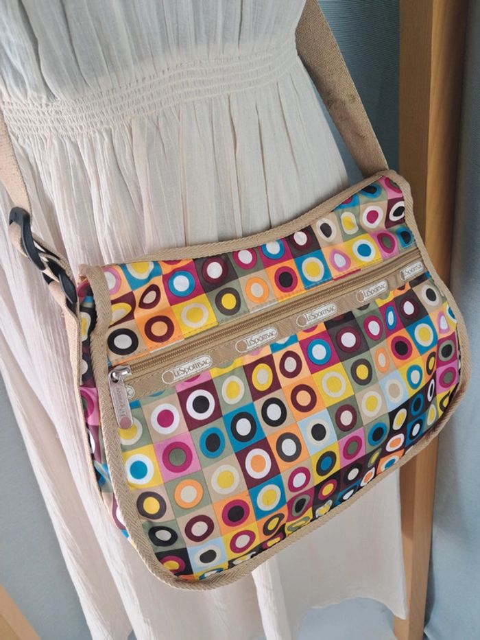 LeSportsac sac à main bandoulière en tbe - photo numéro 2