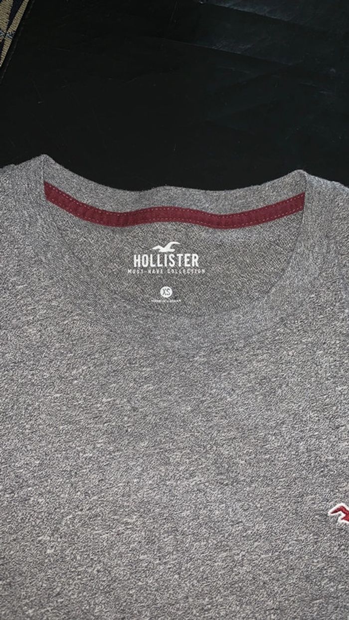 T-shirt Hollister col rond - photo numéro 2