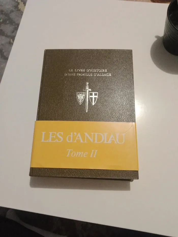 Le livre d'histoire d'une famille d'Alsace-Huber  d'Andlau 1976  Tome