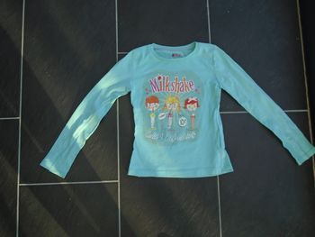 Tee shirt manches longues fille 5-6 ans