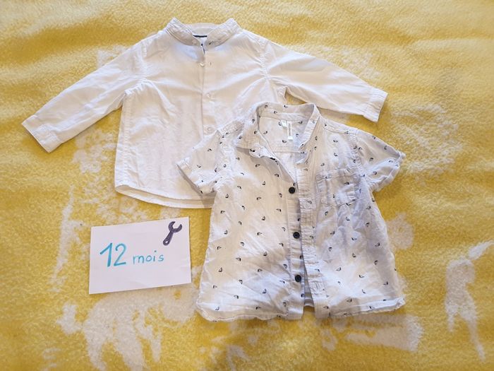 Chemise garçon 12mois