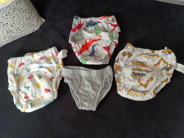 Culottes d'apprentissage+ un slip