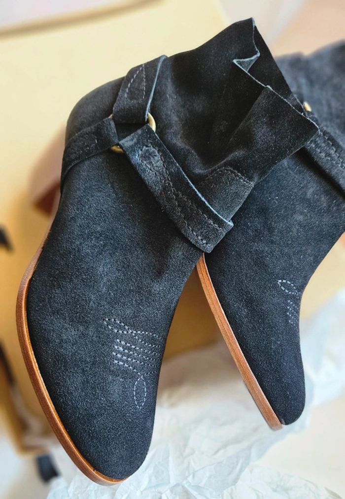 Bottines garrett noir sezane - photo numéro 5