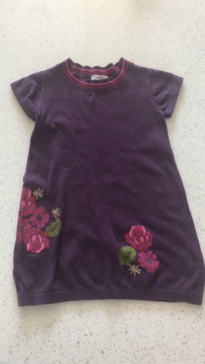 Robe fleur fille 5 ans