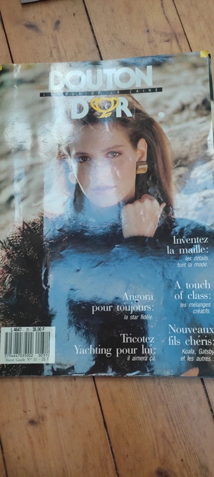 Catalogue tricot bouton d or vintage - photo numéro 1