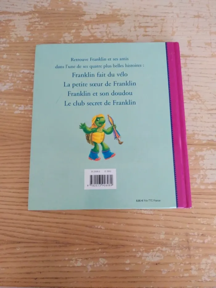 Lot 2 livres les plus belles histoires de Franklin - photo numéro 2