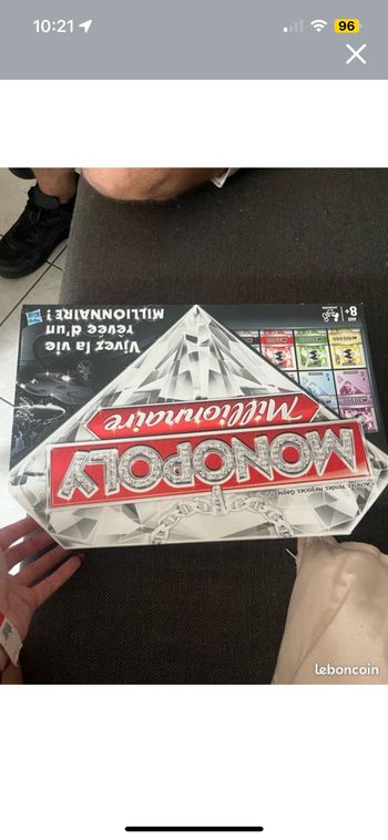 Jeu Monopoly Millionnaire