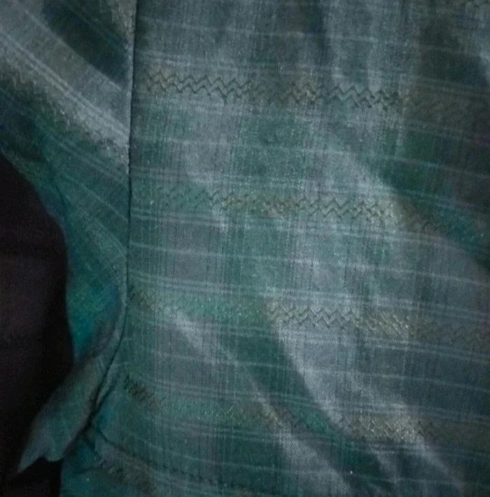 Tunique blouse longue à carreaux taille 36 - photo numéro 5
