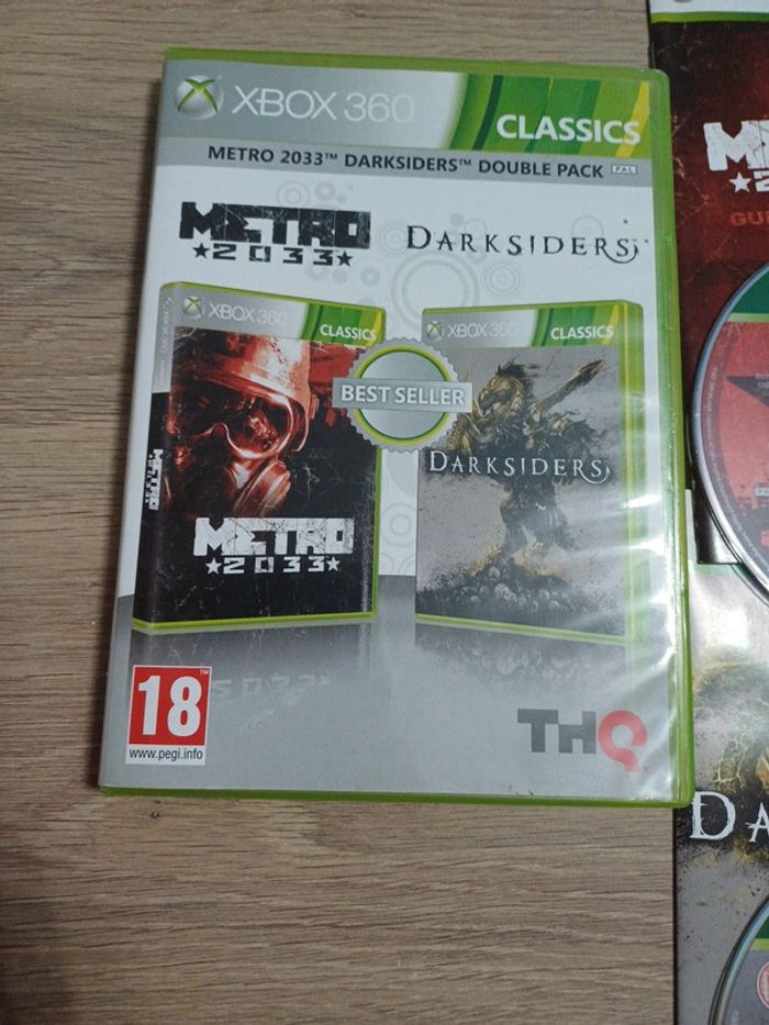 Metro 2033 & Darksiders Xbox 360 - photo numéro 2