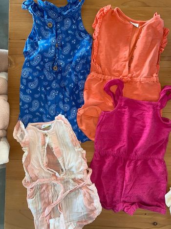 Lot de 4 combi-short