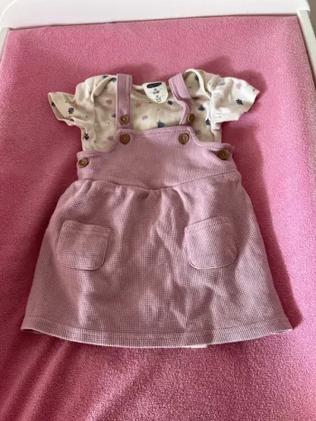 Ensemble body + robe taille 9/12 mois