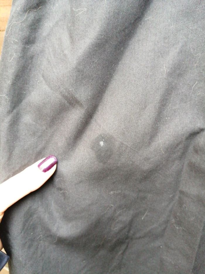Chemise noire à carreaux bleus - photo numéro 8