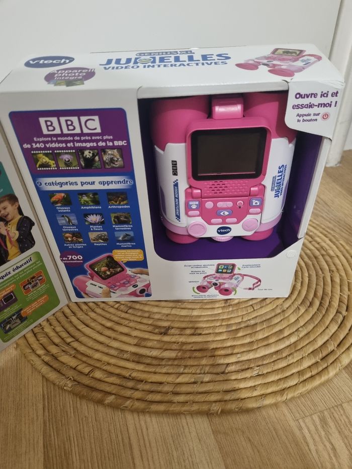 Vtech  genius xl jumelles vidéo interactive rose - photo numéro 2