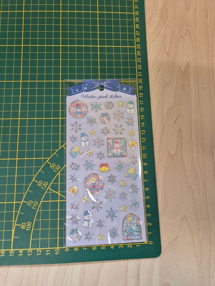 Stickers Noël/ Hiver : Flocons de neige - photo numéro 5