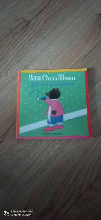 Livre petit ours brun