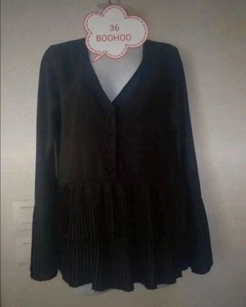 Tunique fluide mi plissée femme.36..