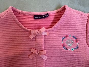 Gillet manches longues 