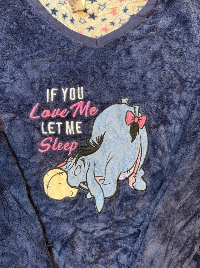 Pull pyjama Bourriquet Disney femme bleu taille L - photo numéro 2