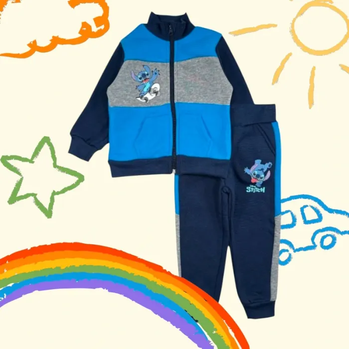 Ensemble jogging survêtement stitch neuf 2 ans