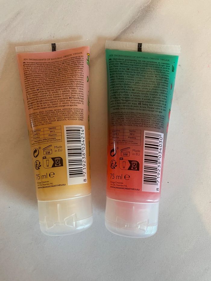 Lot de deux masques visage 75 ml - photo numéro 2