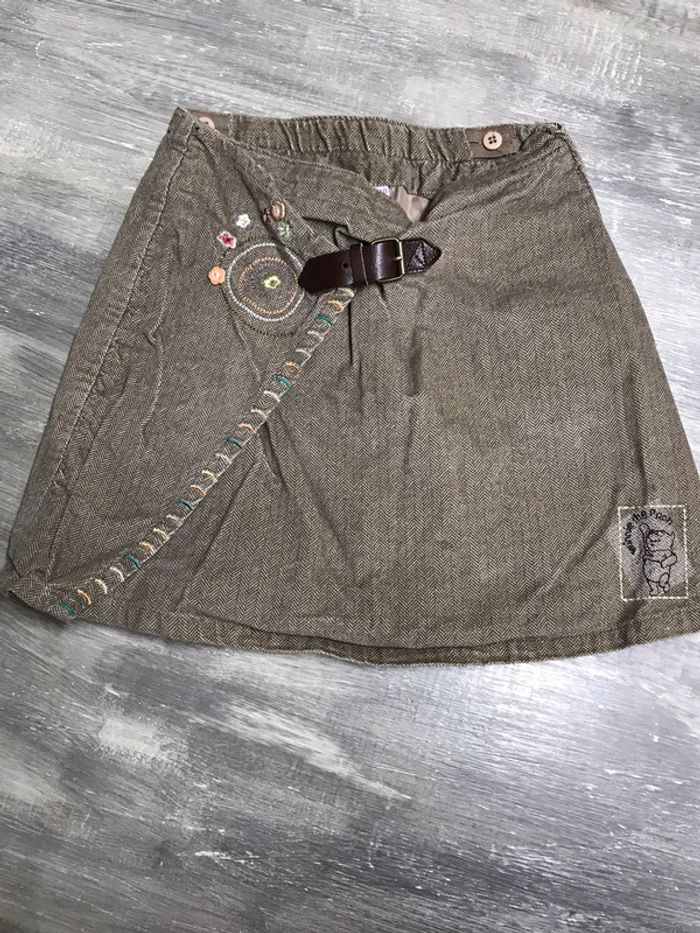 Jupe marron clair
