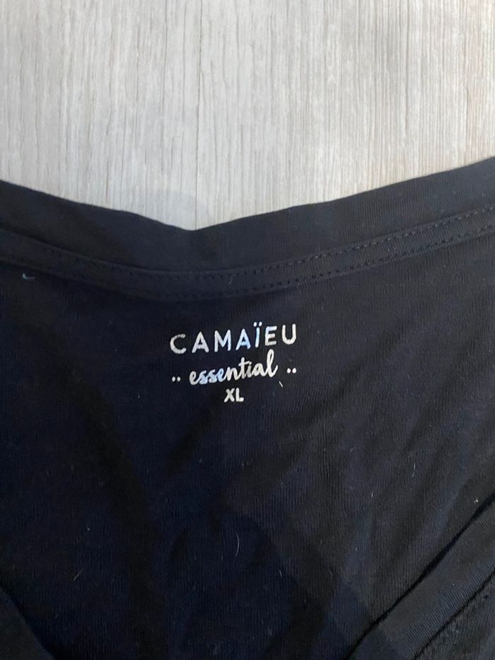 TEE shirt manche longue camaïeu taille XL - photo numéro 2