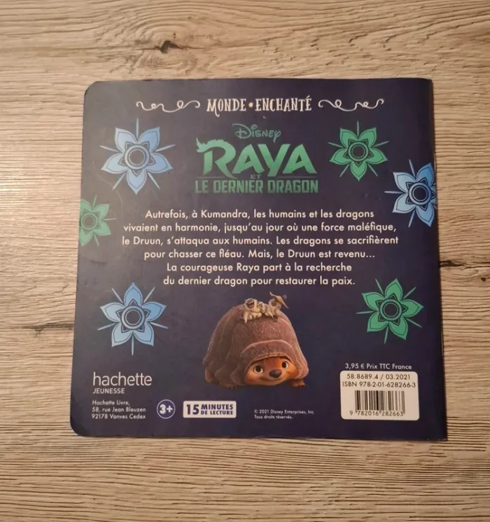 Livre Raya et le dernier dragon - photo numéro 2