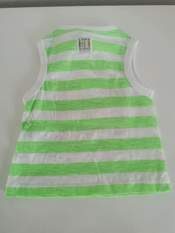 T-shirt débardeur marque orchestra 9 mois neuf - photo numéro 6