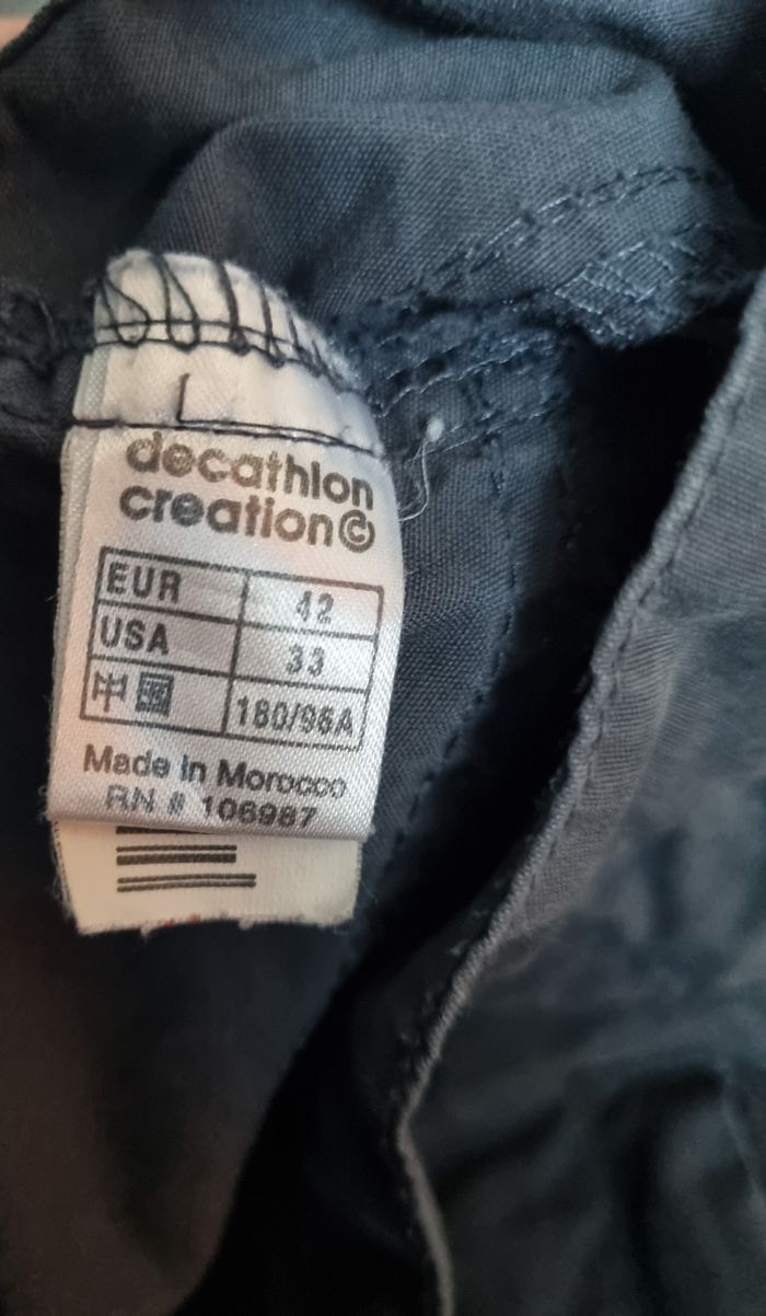 Pantacourt gris taille 42 - photo numéro 6