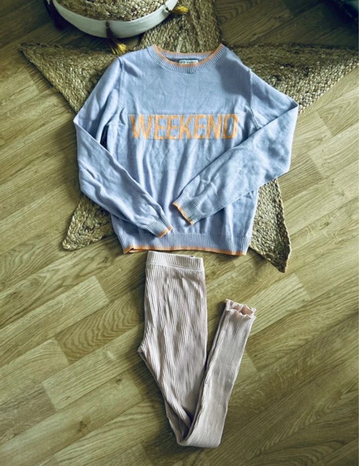 Ensemble fille 10ans pull& legging