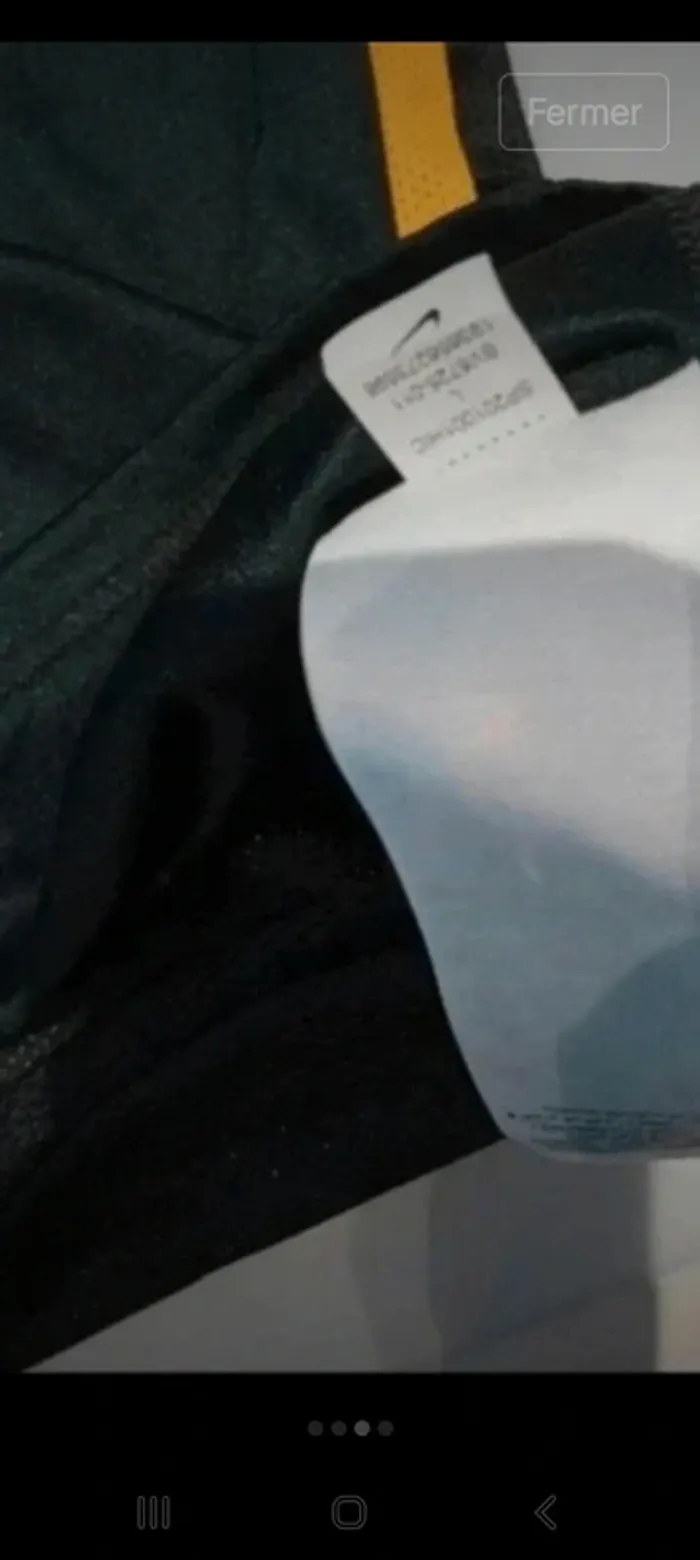 Maillot de foot Nike taille l - photo numéro 3