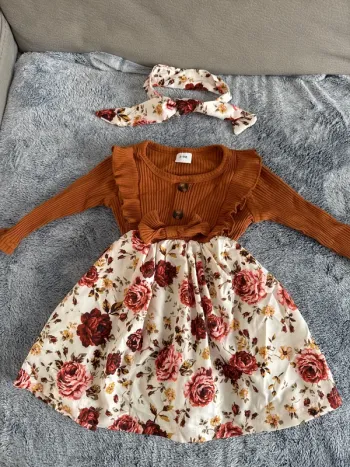 Robe avec ruban
