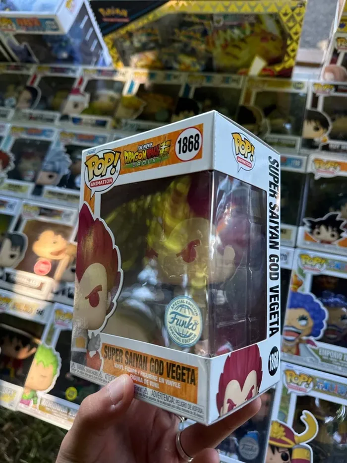 Funko Pop Super Saiyan God Vegeta - Dragon Ball Super Broly - photo numéro 3