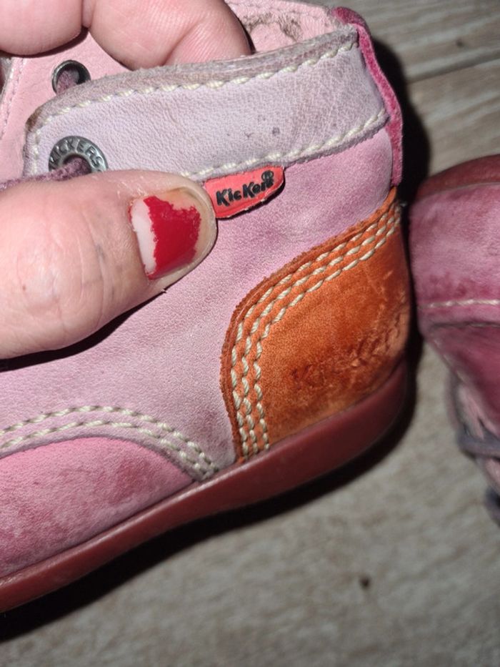 Bottine kickers cuir - photo numéro 2