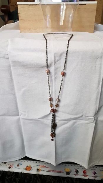 collier avec perles originales