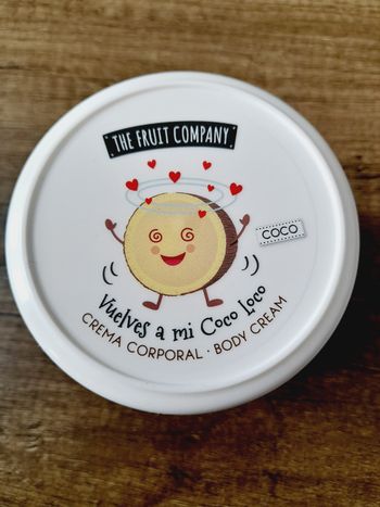 Crème corps The Fruits Company à la noix de coco