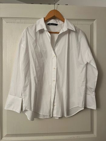Chemise blanche oversize marque Zara taille M