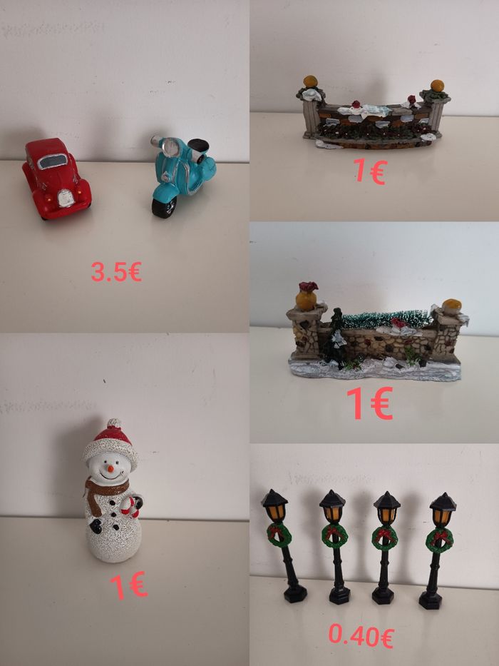 Accessoires village de Noël - photo numéro 4